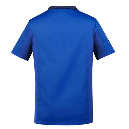 Biz Care Mens Riley Stretch Scrub Top