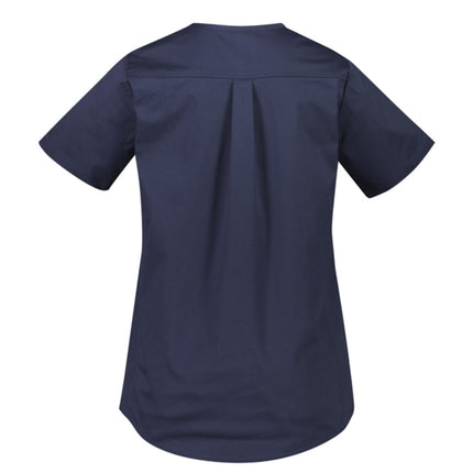 Biz Care Rose Tunic Scrub Top