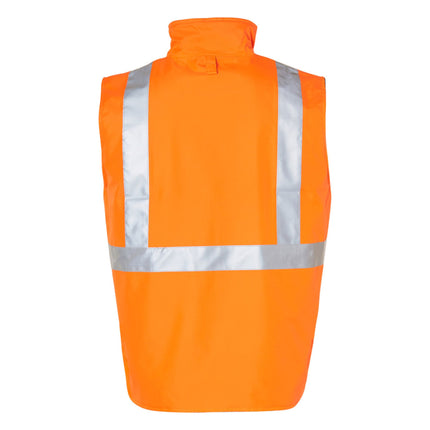 Winning Spirit Reversible Hi-Vis Safety Vest with 3M Tape - Branded Day & Night Workwear