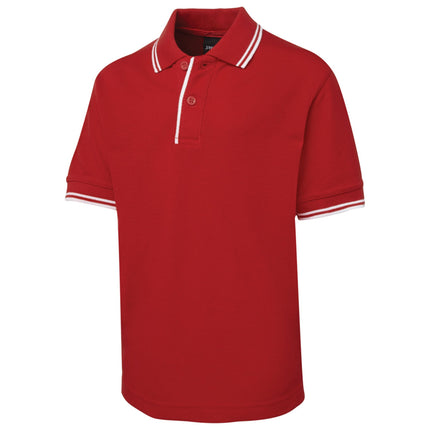 Kids' Classic Contrast Polo Shirt | Durable & UPF 50+ Sun Protection - Custom Logo Print Included