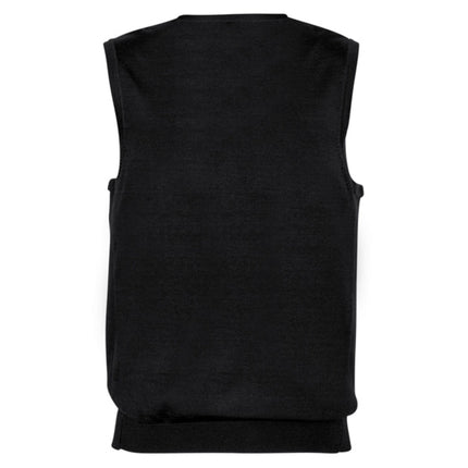 Elevate your professional wardrobe with the Biz Collection Men's Milano Wool Blend Vest. 