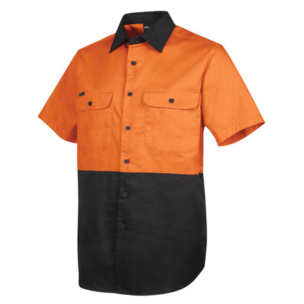 JB's Hi-Vis 150G Shor Sleeve Work Shirt