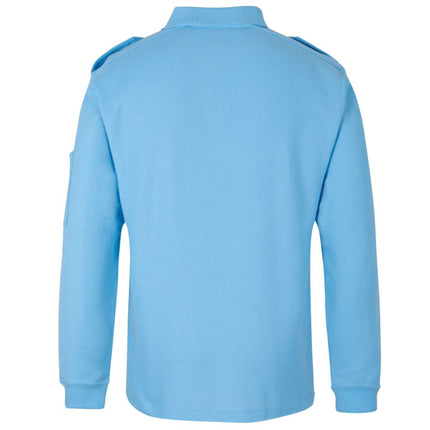 JB's Wear 250 Long Sleeve Epaulette Polo