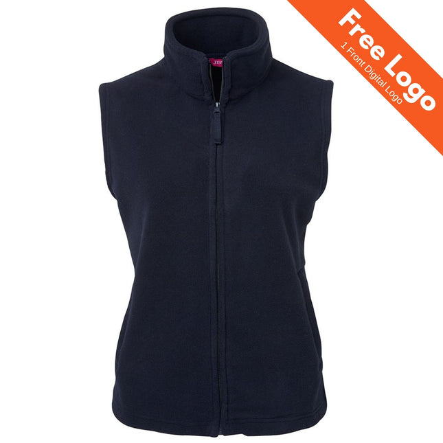 Ladies Polar Vest - Warm & Durable Fleece