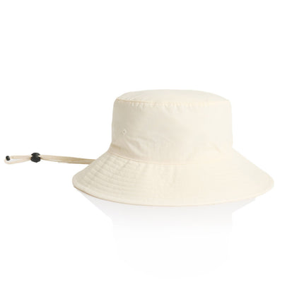 Personalised AS Colour Nylon Wide‑Brim Bucket Hat — No Minimum Order Uniforms & Apparel Australia