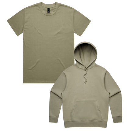 AS Colour Custom Workwear Bundle – 4 T-Shirts + 2 Hoodies with Free Logo