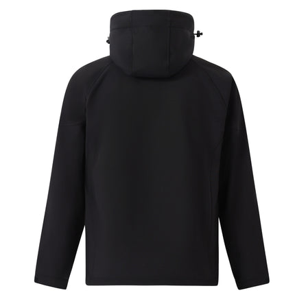 Keep kids comfortable and protected in the Kids' Aspen 4-Way Stretch Softshell Hooded Jacket.