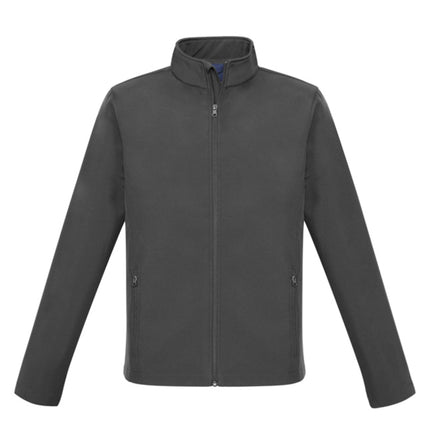 The Biz Collection Kids' Apex Jacket offers lightweight protection with its softshell design, ideal for active children.
