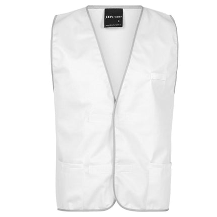 This coloured vest offers a practical and visible layer for various work and outdoor activities. 