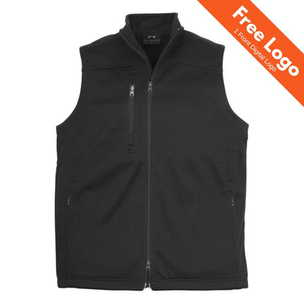Biz Collection Men's Classic Softshell Vest