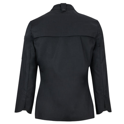 JB's Wear Ladies Long Sleeve Snap Button Chef Jacket