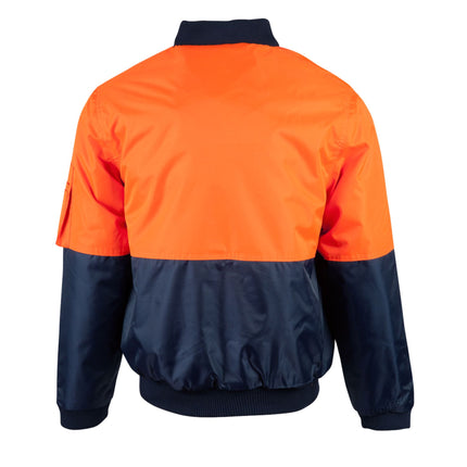 Winning Spirit Hi-Vis Two-Tone Flying Jacket - Branded Day Workwear