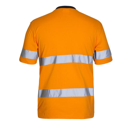 JB's Wear Hi-Vis (D+N) Cotton T-Shirt