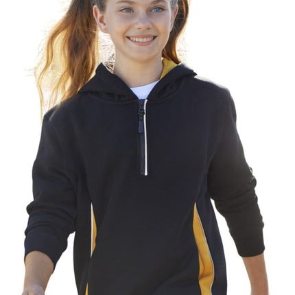 Kids Renegade Hoodie – Contrast Panel Pullover with Free Logo Print