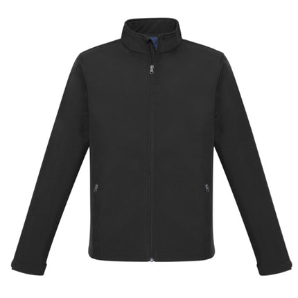 Stay comfortable and protected with the Apex Softshell Jacket, designed for reliable weather resistance without the bulk. 