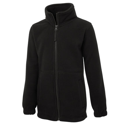 Stay warm and comfortable with JB's Full Zip Polar Fleece Jacket, designed for both kids and adults. Featuring a full-length zipper, this jacket offers easy layering and adjustable ventilation.