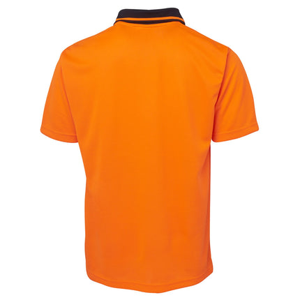 JB's Hi-Vis Non-Cuff Traditional Polo - Branded Day Workwear