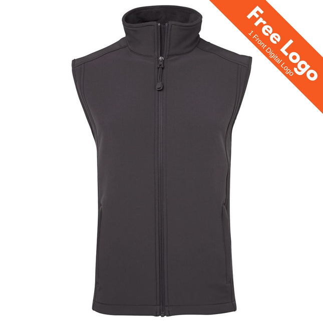 Layer Soft Shell Vest - Slim Fit & Windproof