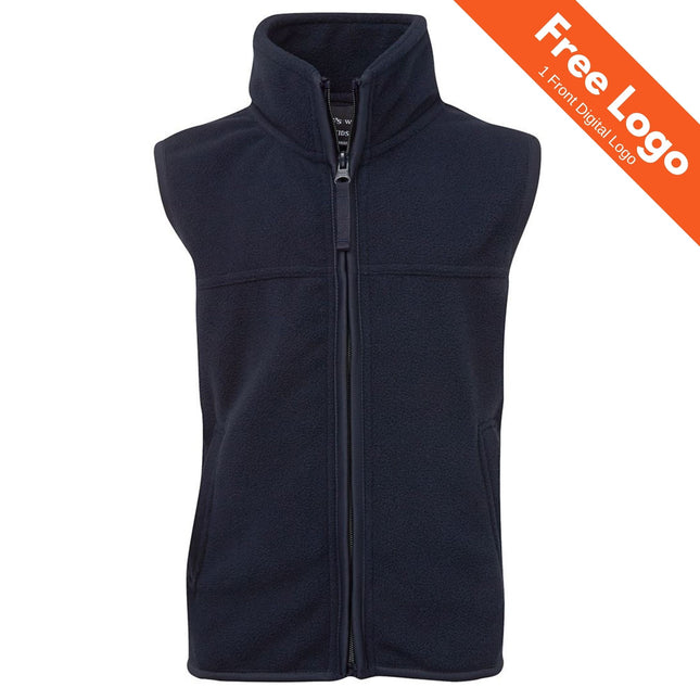 Kids Polar Vest - Durable & Warm Fleece