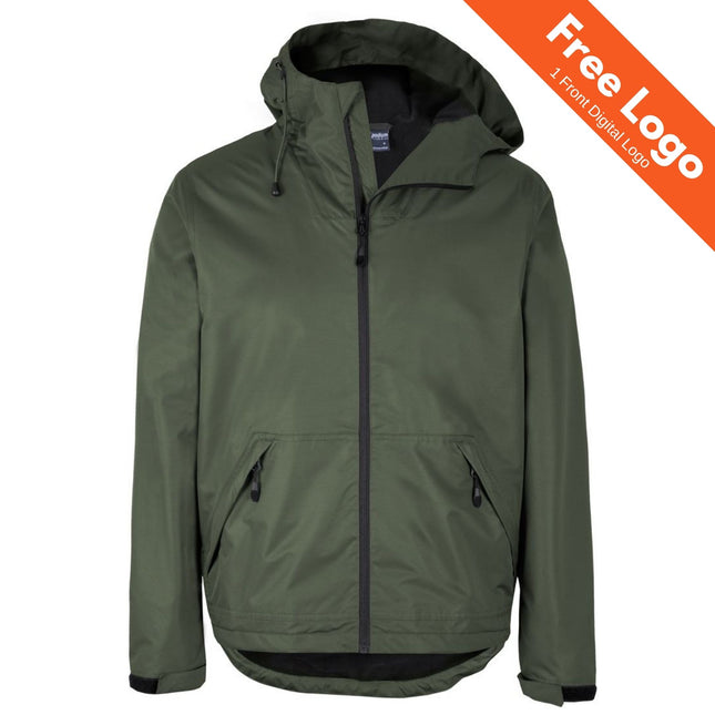 Podium Tech Jacket - Waterproof & Windproof with Microfleece Lining