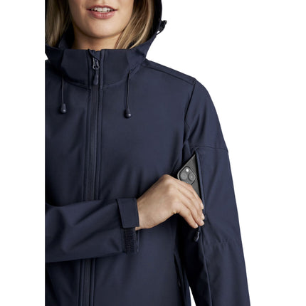 The Biz Collection J502L Women's Atlas Jacket offers reliable waterproof and windproof protection, ideal for challenging outdoor conditions.