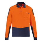 Orange/Navy / XXS