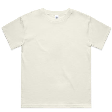 The AS Colour Kids Classic Tee is crafted from heavy-weight cotton, providing durability and comfort for active children.