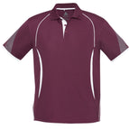 Maroon/White / S