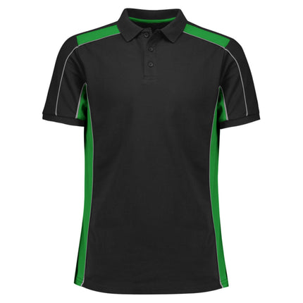 Biz Collection Unisex Grid Short Sleeve Polo