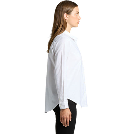 The AS Colour Women's Oxford Shirt Classic Fit 4401 combines timeless style with durability, crafted from quality fabric for comfort and resilience. 