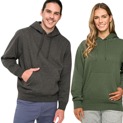 Unisex Fleece Hoodie – Contrast Lined Hood, Warmth & Custom Logo Print Included