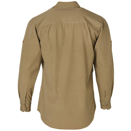 The Winning Spirit WT06 is a long-sleeve work shirt crafted from durable canvas reinforced with CORDURA® fabric, enhancing its strength and resistance to wear