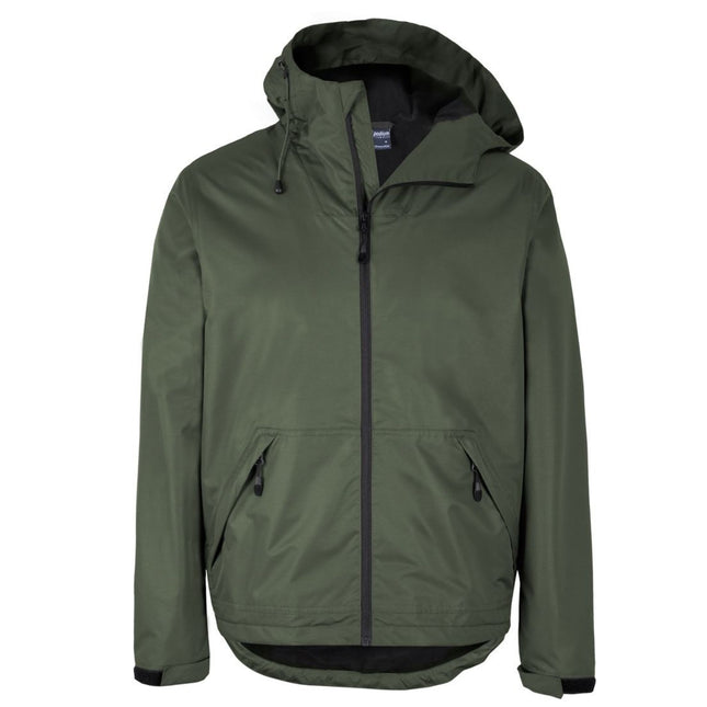 Podium Tech Jacket – Waterproof Urban Fit with Fleece Lining & Custom Logo Print