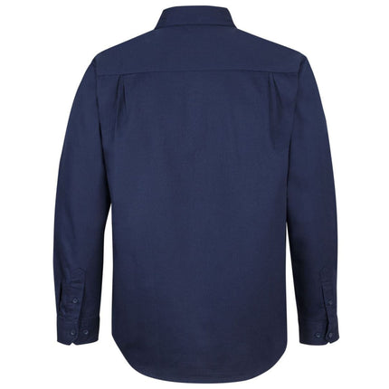 The JB's Wear Men's Long Sleeve Work Shirt offers a classic fit designed for comfort and durability in demanding work environments