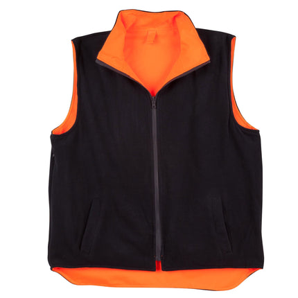 Winning Spirit Reversible Hi-Vis Safety Vest with 3M Tape - Branded Day & Night Workwear