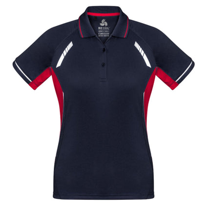 Biz Collection Womens Renegade Short Sleeve Polo