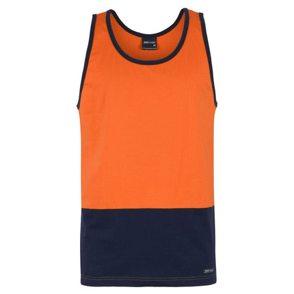 JB's Wear Hi-Vis Cotton Singlet