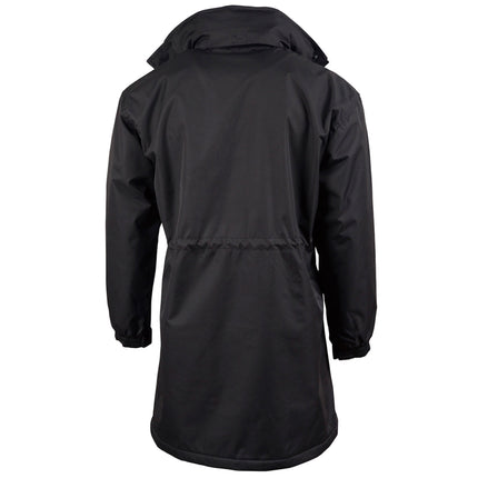 Elevate your outerwear with the Ultimate Weather Protection and Style Longline Stadium Jacket, designed to blend refined aesthetics with practical performance.