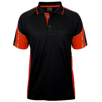 JB's Hi Vis Polyester Short Sleeve Polo – Custom Printed Logo Included