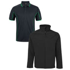 Black/Pea Green