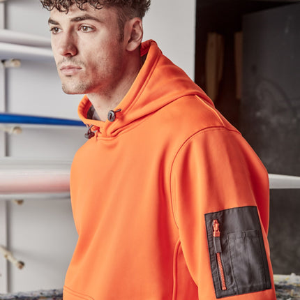Syzmik Water-Resistant Hi-Vis Hoodie - Branded Workwear
