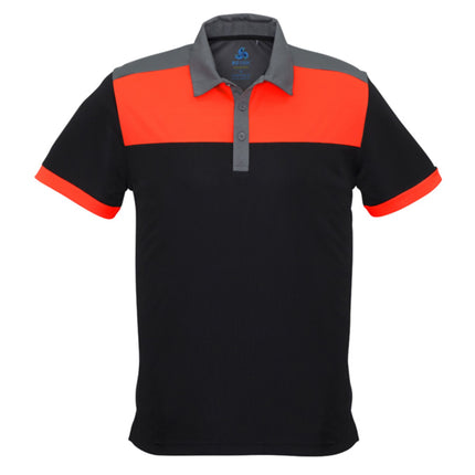 Biz Collection Mens Charger Short Sleeve Polo