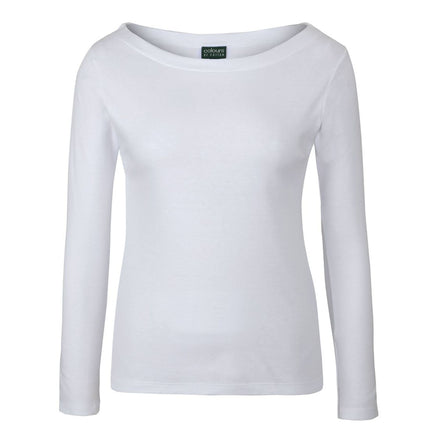 JB's Wear Long Sleeve Boat Neck Tee