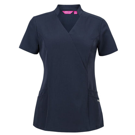 JB's Wear Ladies NU Mandarin Collar Scrub Top