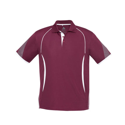 Maroon/White