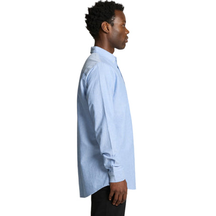 The AS Colour Men's Oxford Shirt in Classic Fit 5401 combines timeless style with customizable branding, ideal for professional settings.