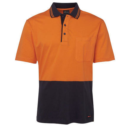 JB's Wear Hi-Vis Short Sleeve Cotton Polo