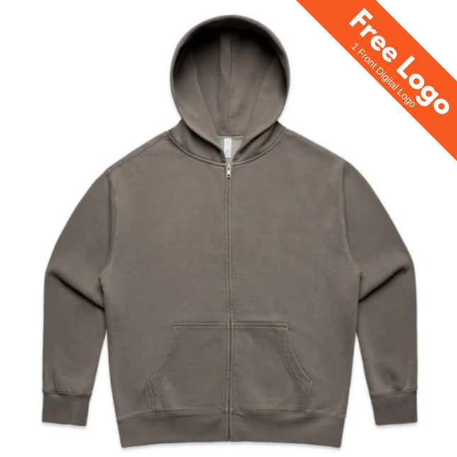 AS Colour Women's Relaxed Fit Zip-Up Hoodie
