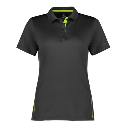 The Biz Collection Balance Ladies' Performance Polo offers a comfortable fit with breathable fabric designed to keep you cool during busy days.