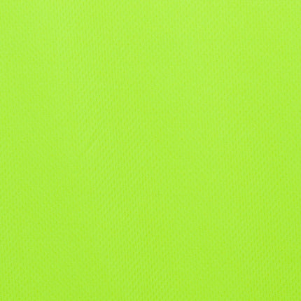 A macro shot of a bright yellow fabric. The texture is a fine mesh with a pattern of small, interlocking diamonds.